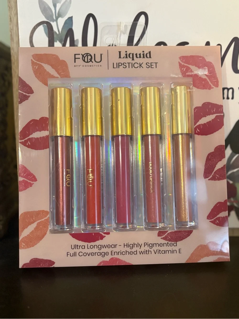 Liquid lipstick set